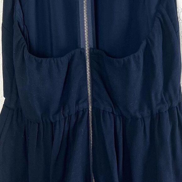 Alice & Olivia By Stacey Bendet Air Navy Blue Romper - Picture 5 of 10